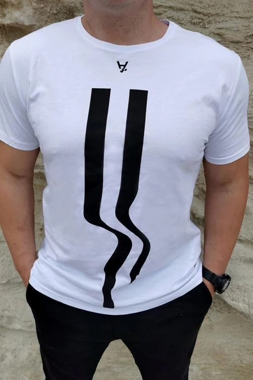 Мъжка блуза с къс ръкав