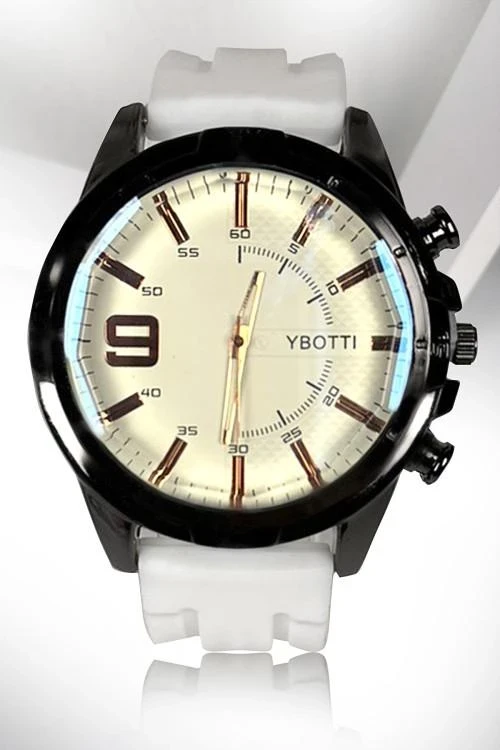 Ανδρικό ρολόι με λουράκι σιλικόνης