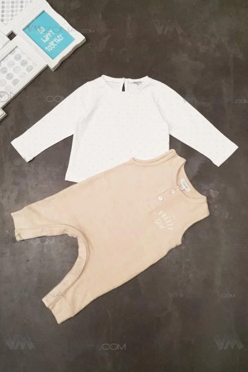 Детски комплект за момичета от 3 месеца до 2 години