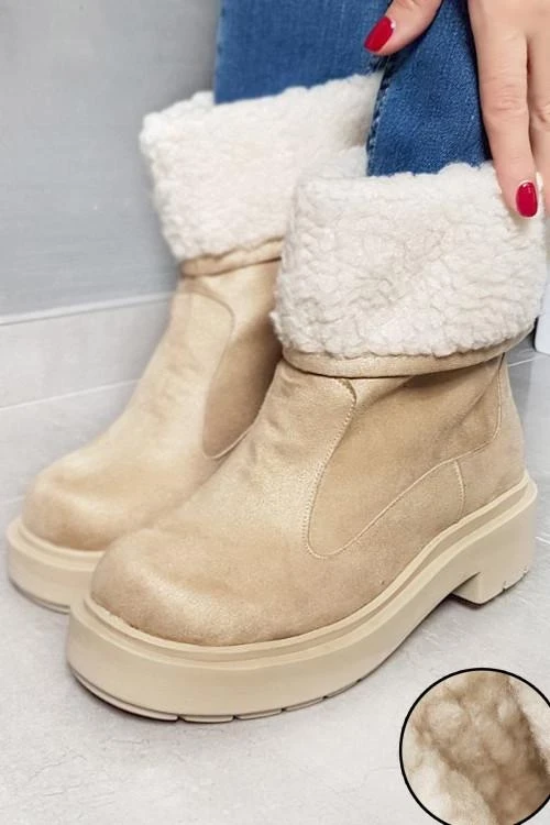 Дамски боти велур