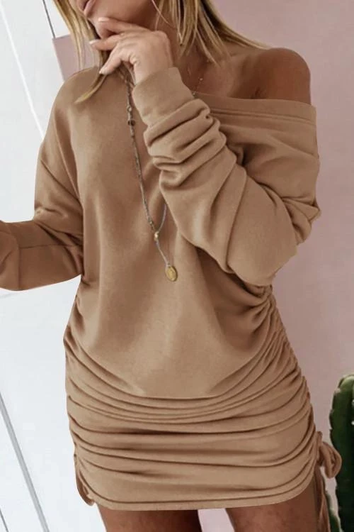 Rochie cu umerii goi pentru femei