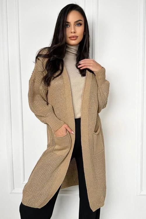 Дамска дълга жилетка