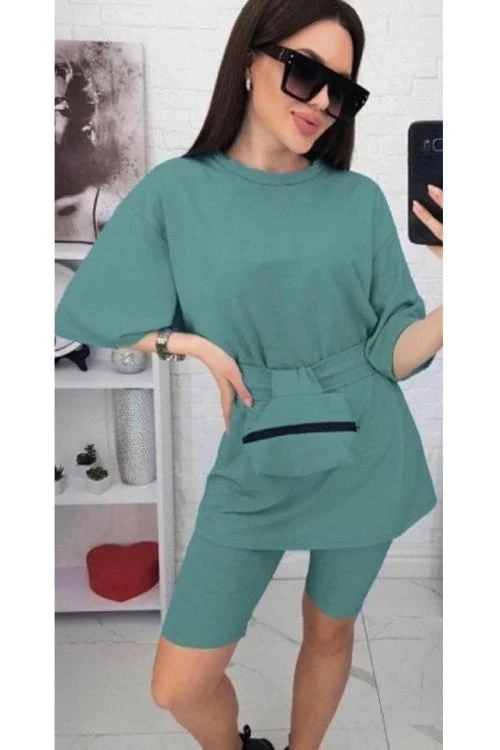 Дамски ежедневен комплект с чанта