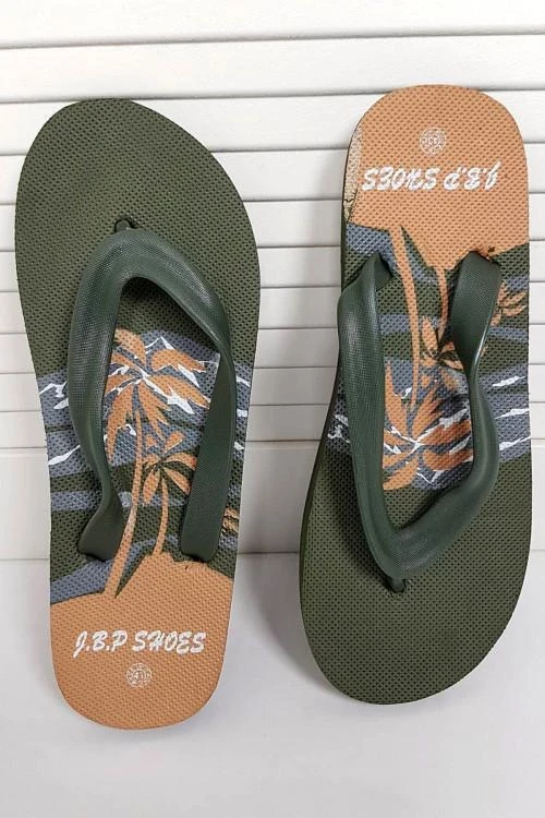 Мъжки джапанки с десен