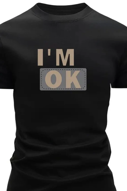 Мъжка блуза с къс ръкав