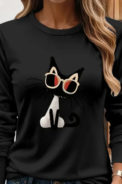 Дамска блуза с дълъг ръкав