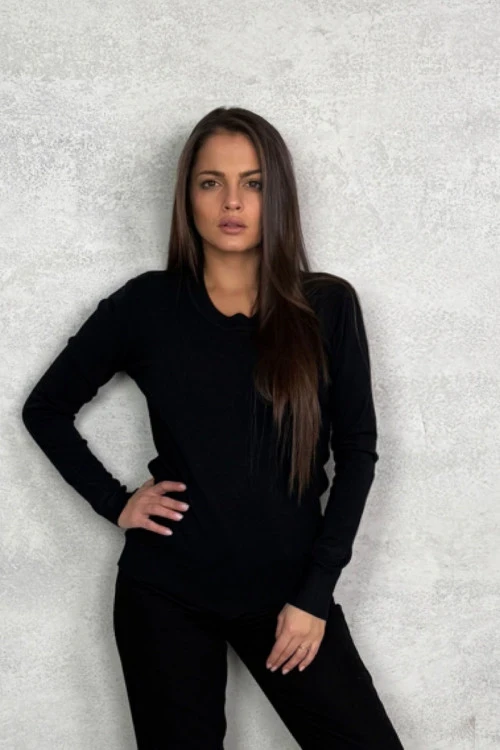 Дамска блуза с дълъг ръкав