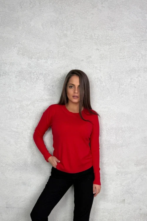 Дамска блуза с дълъг ръкав