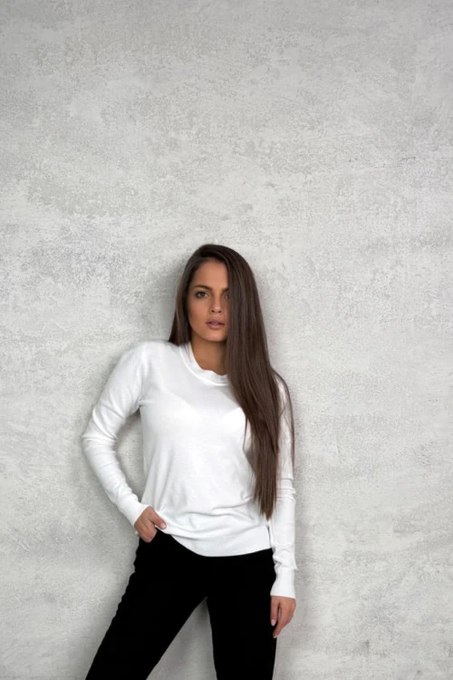 Дамска блуза с дълъг ръкав