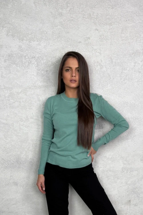 Дамска блуза с дълъг ръкав