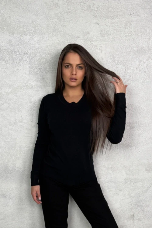 Дамска блуза с дълъг ръкав