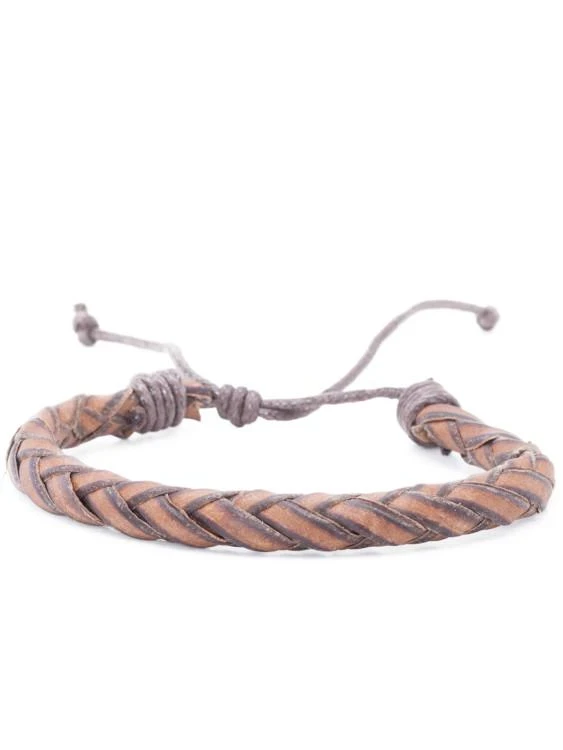 Мъжка кожена гривна