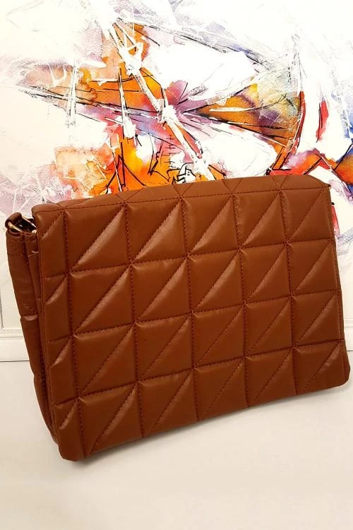 Дамска кожена чанта