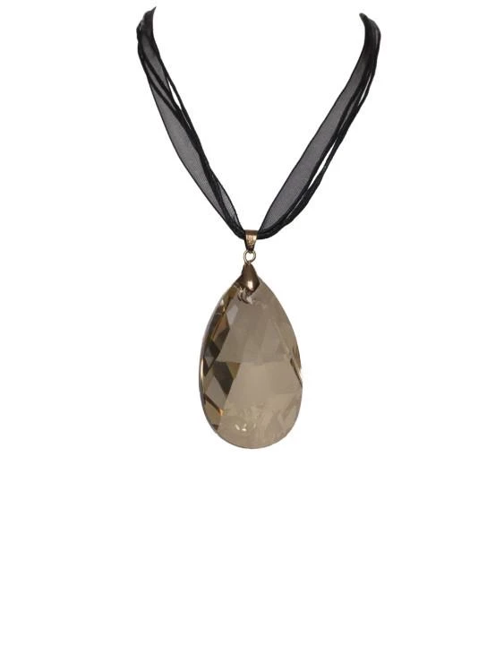 Дамско колие с висулка кристал-swarovski