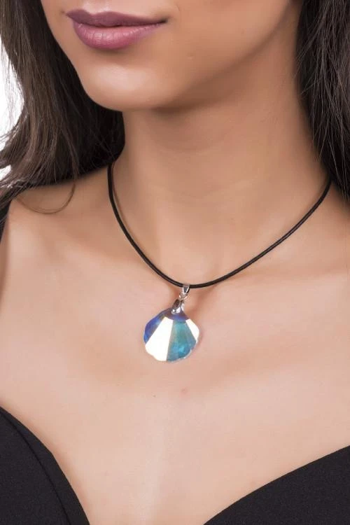 Дамско колие с камък