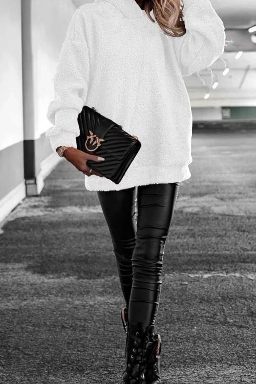 Дамско горнище с качулка