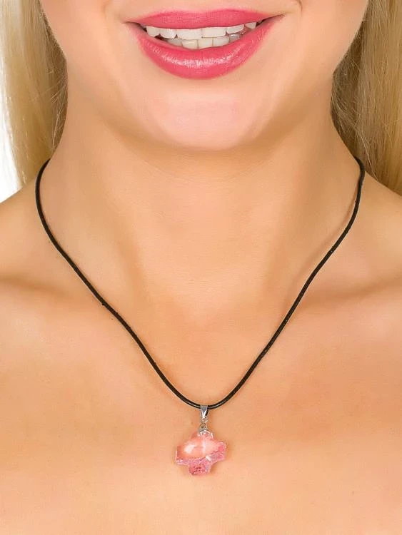 колие с камъни swarovski