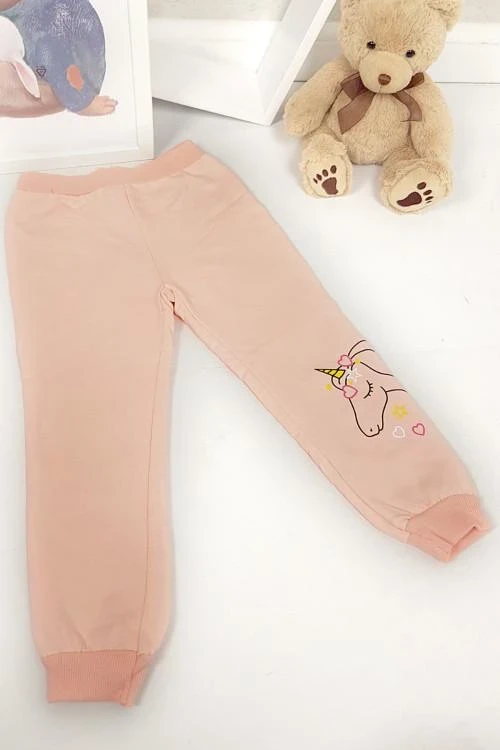 Детско спортно долнище за момичета от 2 до 5 години