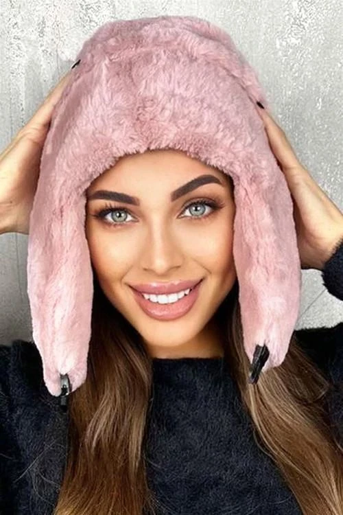 Зимна шапка тип ушанка