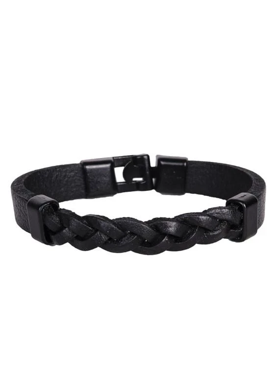 Мъжка кожена гривна