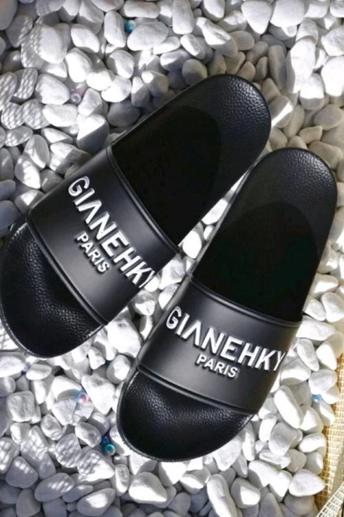 Мъжки джапанки с надпис