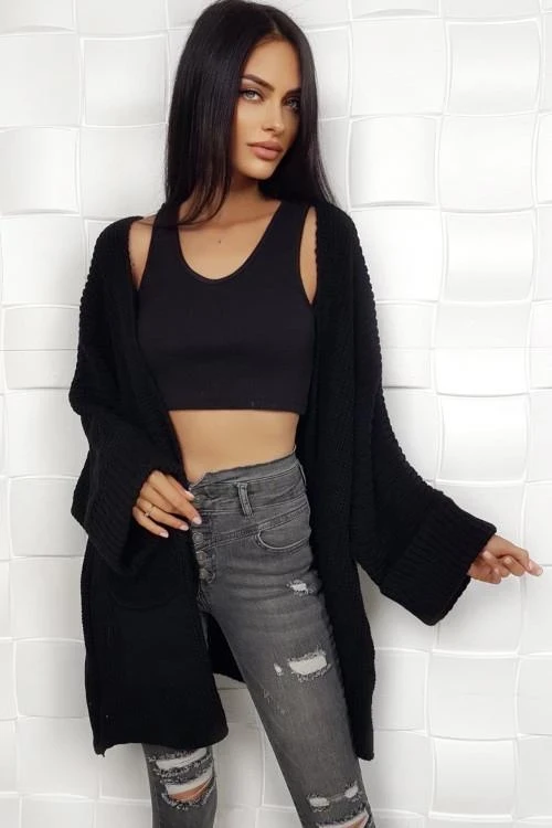 Дамска жилетка плетена