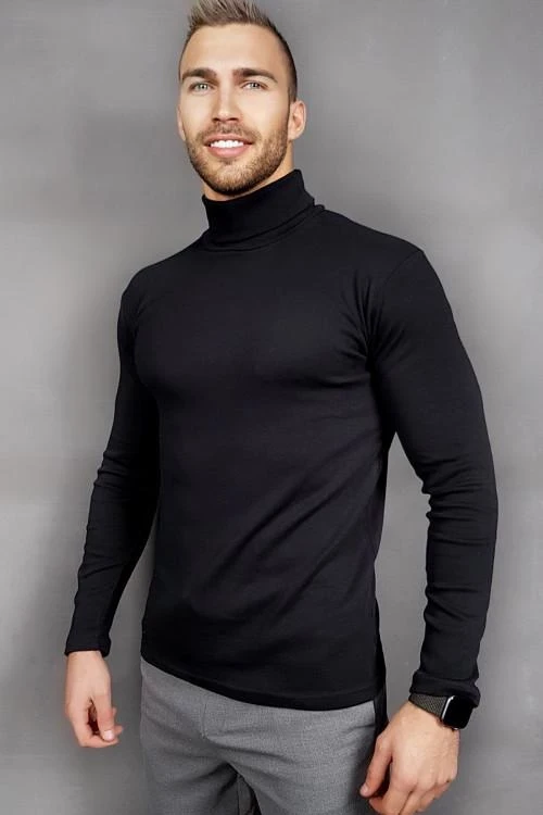 Мъжка блуза с дълъг ръкав