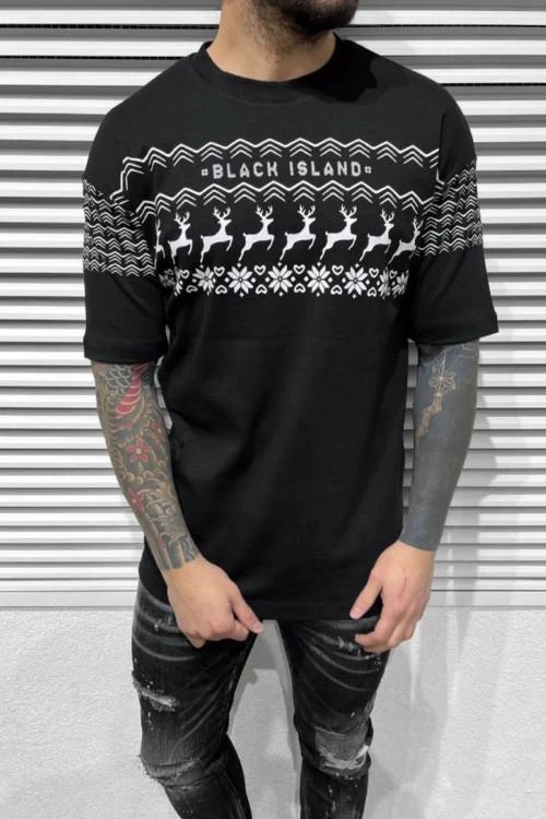 Мъжка блуза с къс ръкав