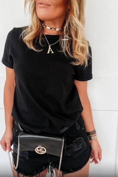 Γυναικεία κοντομάνικη μπλούζα