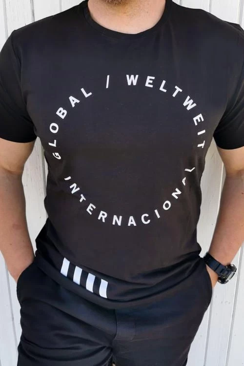 Мъжка блуза с къс ръкав