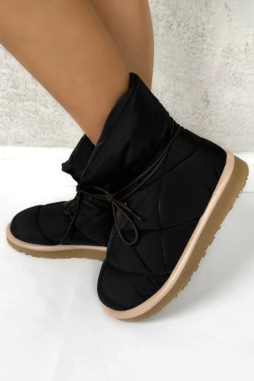 Дамски боти с връзки