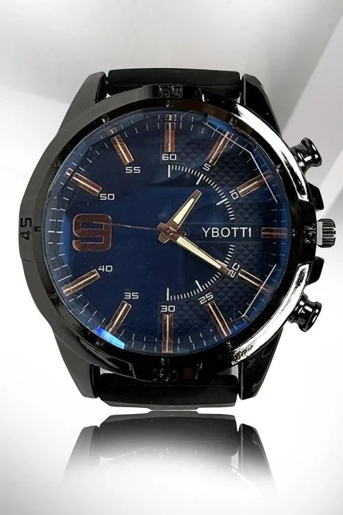 Ανδρικό ρολόι με λουράκι σιλικόνης