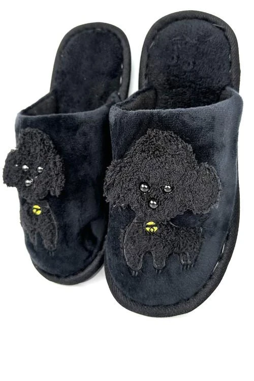 Дамски пантофи с апликация