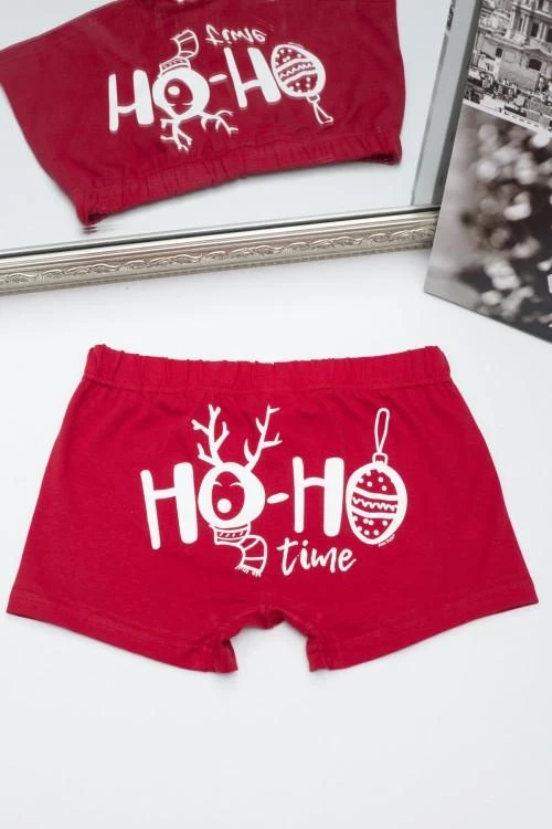 Мъжки боксерки с надпис