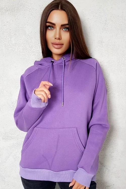 Дамски суитшърт с изчистен дизайн