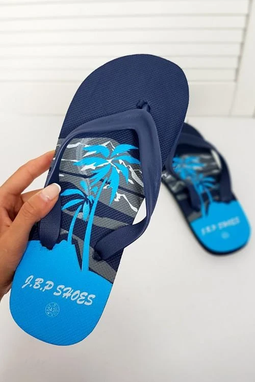 Мъжки джапанки с десен