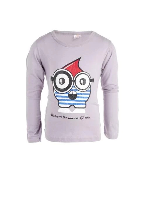 Детска блуза с дълъг ръкав за момичета от 7 до 10 години