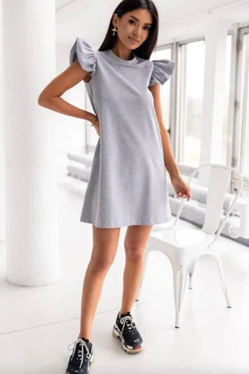 Dresses with short sleeves