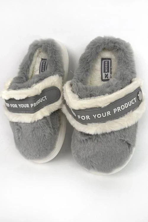 Дамски пантофи с надпис