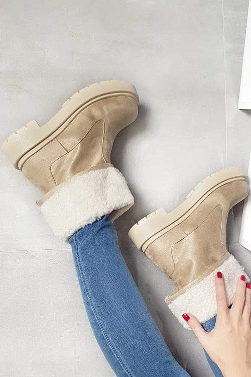 Дамски боти велур