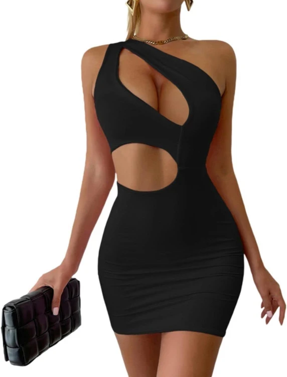 Női ruha látványos dizájnnal