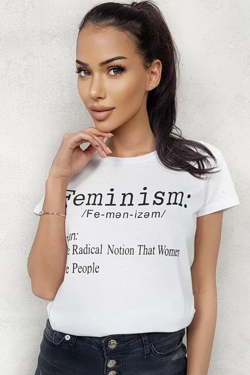 Дамска блуза с къс ръкав