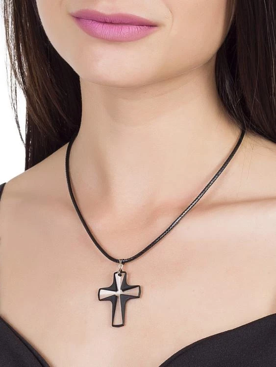 Дамско колие с висулка кристал-тип swarovski