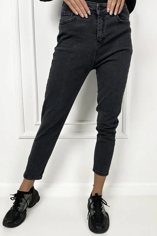 Дамски дънки с висока талия