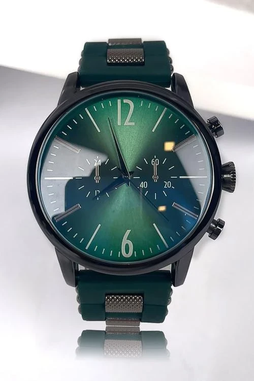 Ανδρικό ρολόι με λουράκι σιλικόνης