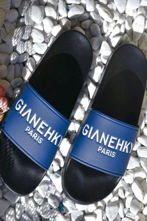 Мъжки джапанки с надпис