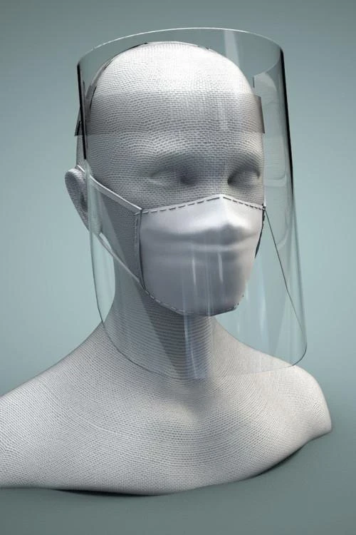 Универсален предпазен лицев шлем