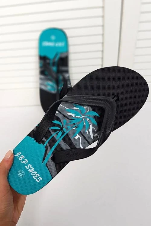 Мъжки джапанки с десен