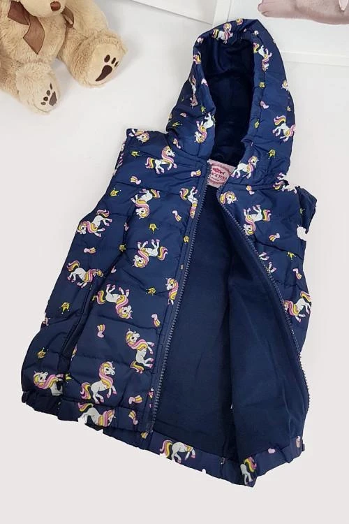 Детски елек за момичета от 1 до 5 години