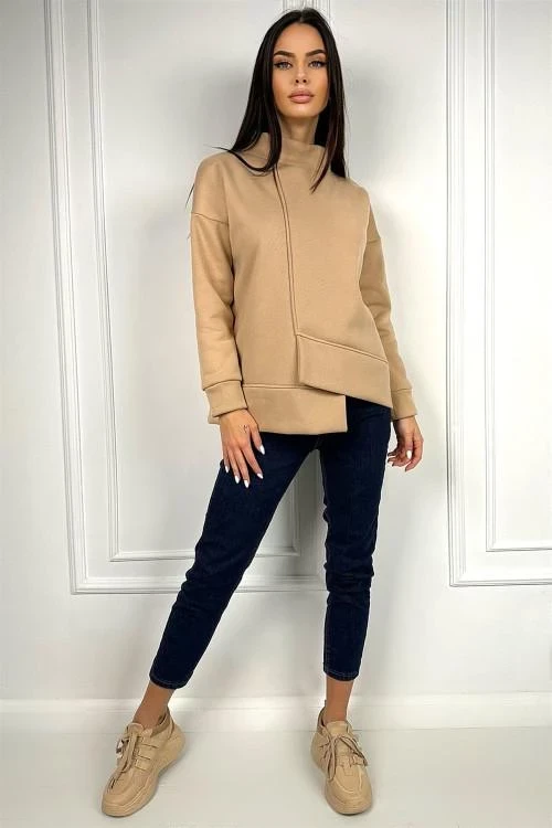 Дамски дънки с висока талия